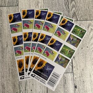 100 Garden Delights USPS Forever Postage Stamps